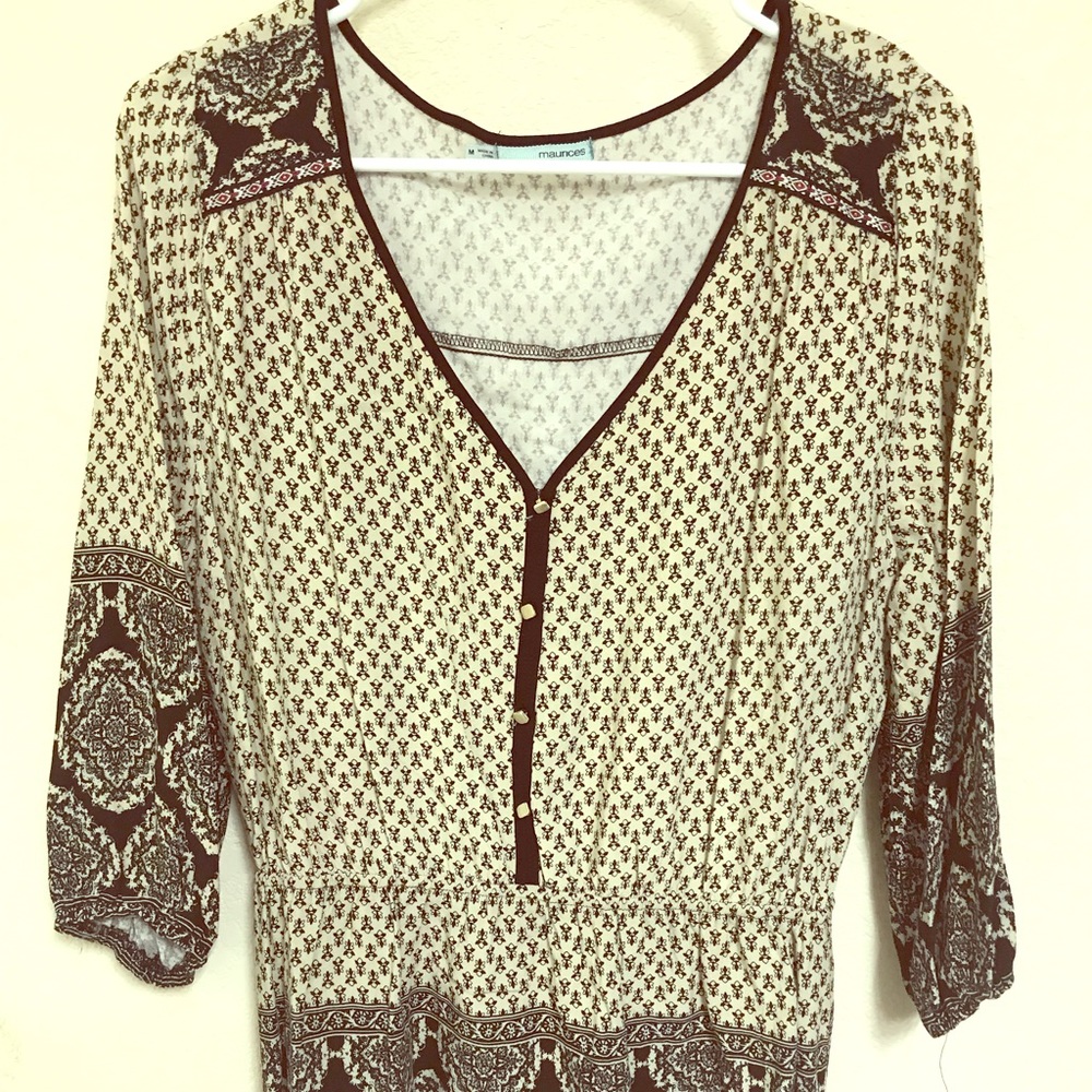 FINAL SALE!!! Super cute Maurice’s top.
